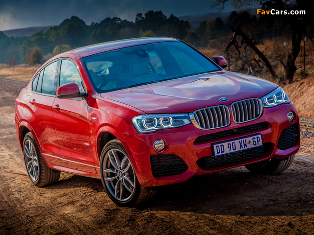 Photos of BMW X4 xDrive35i M Sports Package ZA-spec (F26) 2014 (640 x 480)