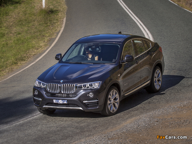 Pictures of BMW X4 xDrive30d AU-spec (F26) 2014 (640 x 480)