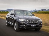 Pictures of BMW X4 xDrive30d AU-spec (F26) 2014