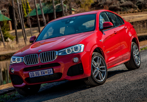 Pictures of BMW X4 xDrive35i M Sports Package ZA-spec (F26) 2014