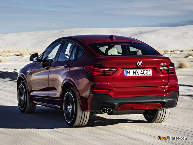 Pictures of BMW X4 xDrive35i M Sports Package (F26) 2014 (640 x 480)