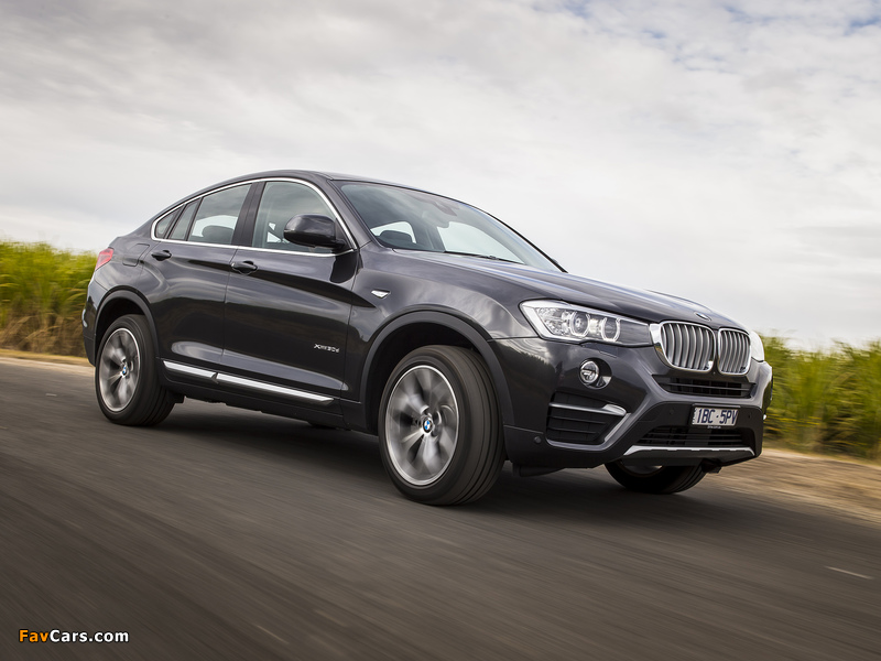 Pictures of BMW X4 xDrive30d AU-spec (F26) 2014 (800 x 600)