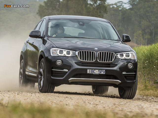 Pictures of BMW X4 xDrive30d AU-spec (F26) 2014 (640 x 480)