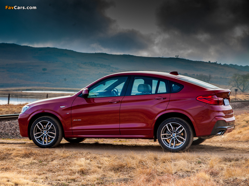 Pictures of BMW X4 xDrive35i M Sports Package ZA-spec (F26) 2014 (800 x 600)
