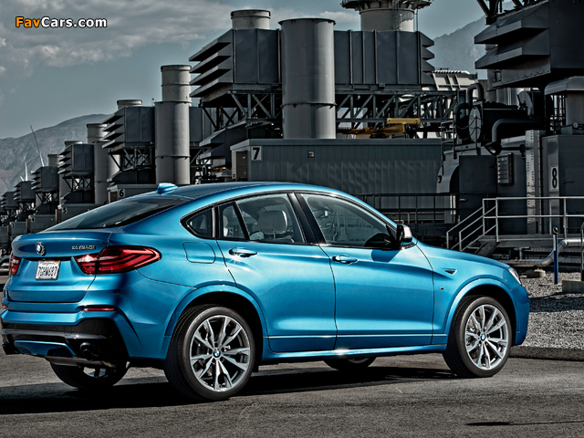 Pictures of BMW X4 M40i (F26) 2015 (640 x 480)