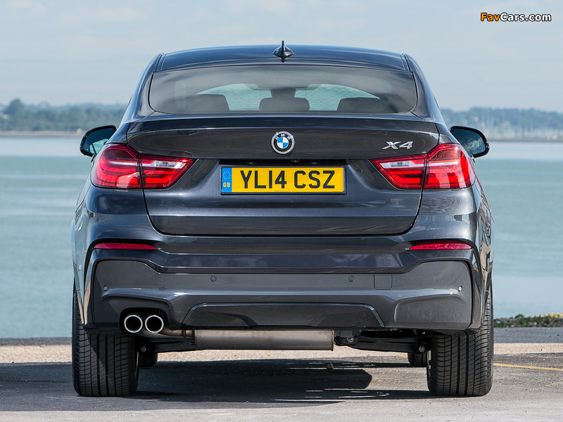 BMW X4 xDrive30d M Sports Package UK-spec (F26) 2014 wallpapers (800 x 600)