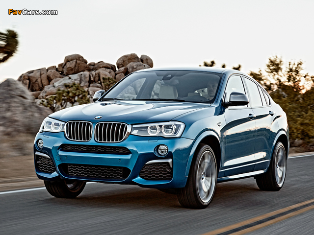 BMW X4 M40i (F26) 2015 wallpapers (640 x 480)