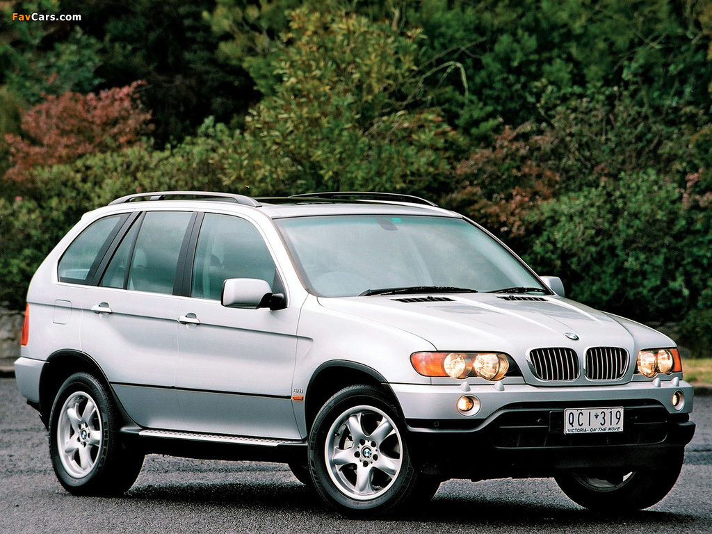 BMW X5 4.4i AU-spec (E53) 2000–03 images (1024 x 768)