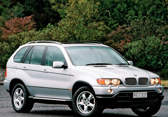 BMW X5 4.4i AU-spec (E53) 2000–03 images