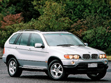 BMW X5 4.4i AU-spec (E53) 2000–03 images