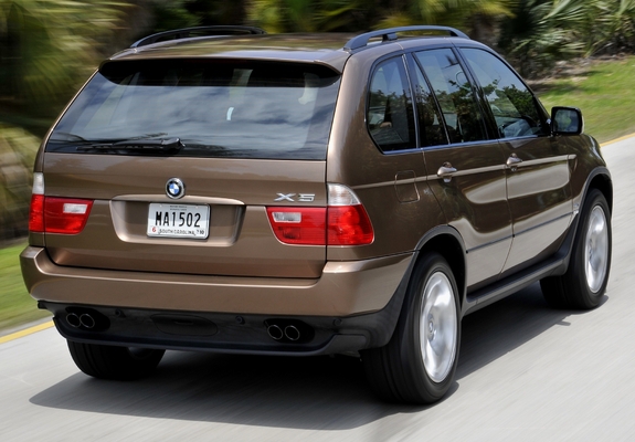 BMW X5 4.4i US-spec (E53) 2000–03 images