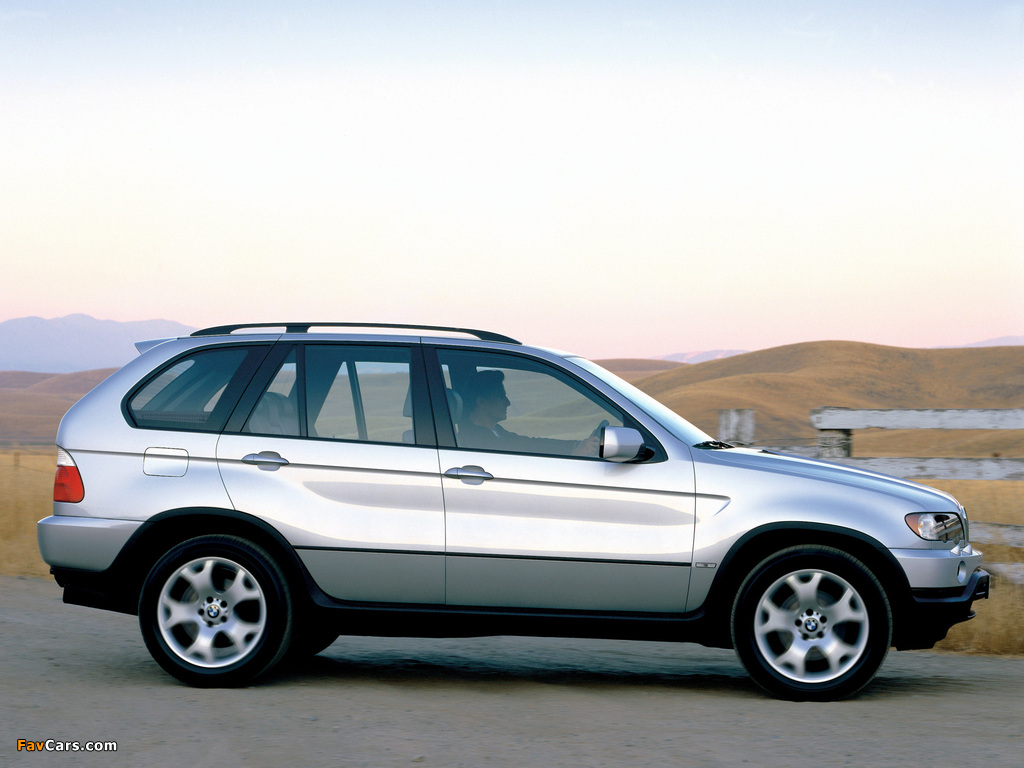 BMW X5 4.4i (E53) 2000–03 images (1024 x 768)