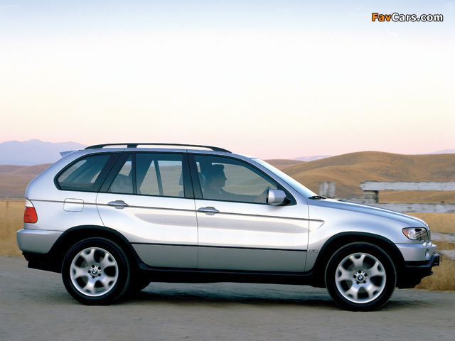 BMW X5 4.4i (E53) 2000–03 images (640 x 480)