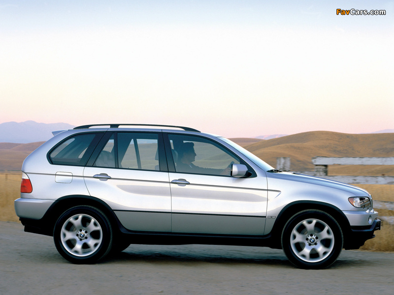 BMW X5 4.4i (E53) 2000–03 images (800 x 600)