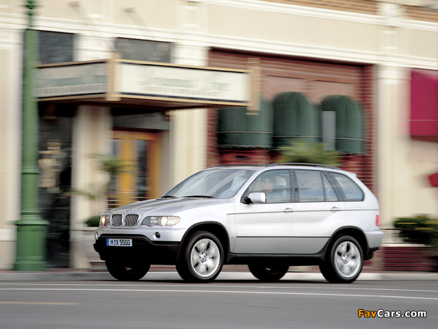 BMW X5 4.4i (E53) 2000–03 images (640 x 480)