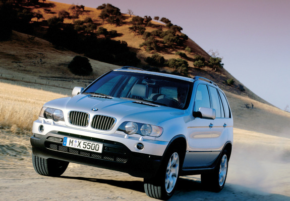 BMW X5 4.4i (E53) 2000–03 photos