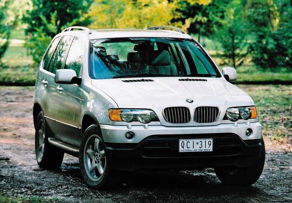 BMW X5 4.4i AU-spec (E53) 2000–03 photos
