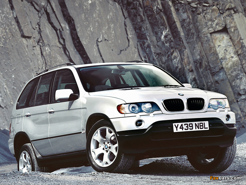 BMW X5 3.0i UK-spec (E53) 2000–03 photos (800 x 600)