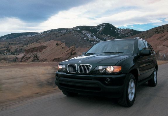 BMW X5 3.0i US-spec (E53) 2000–03 photos