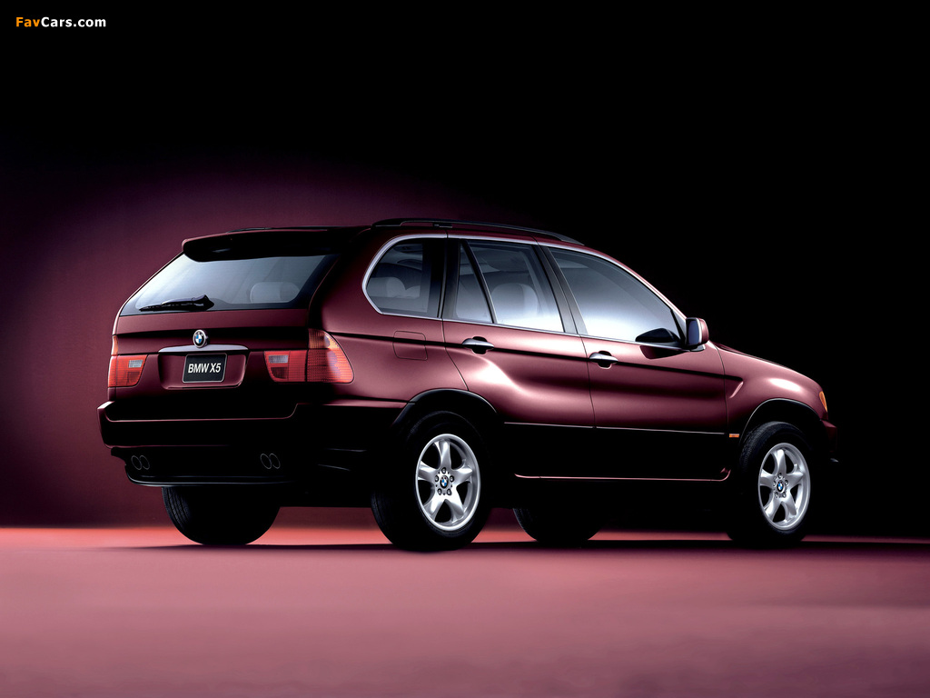 BMW X5 3.0i (E53) 2000–03 photos (1024 x 768)