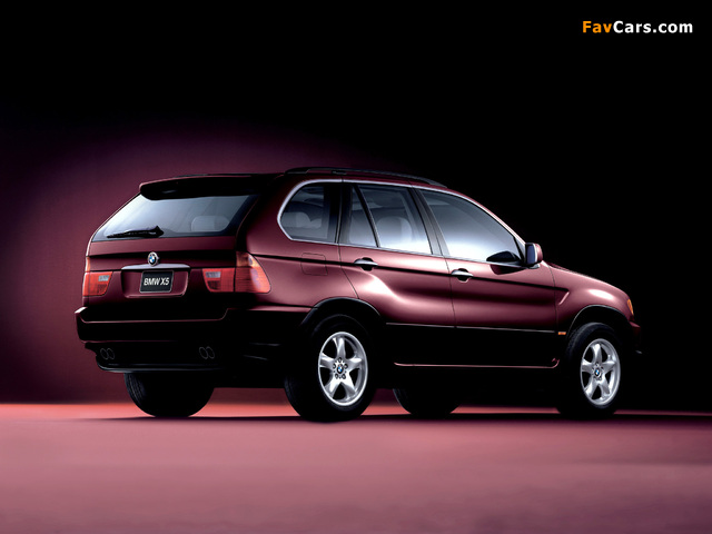 BMW X5 3.0i (E53) 2000–03 photos (640 x 480)