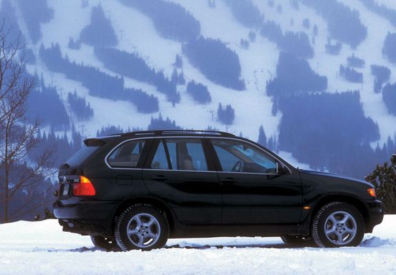 BMW X5 3.0i US-spec (E53) 2000–03 photos