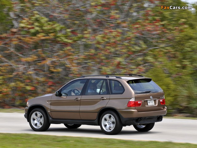 BMW X5 4.4i US-spec (E53) 2000–03 photos (640 x 480)