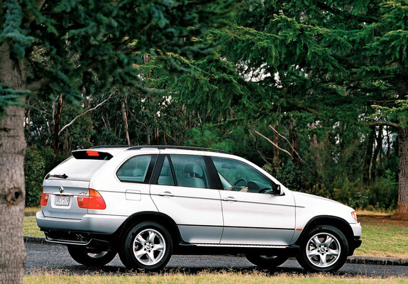 BMW X5 4.4i AU-spec (E53) 2000–03 pictures