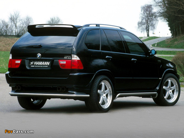 Hamann BMW X5 (E53) 2000–03 pictures (640 x 480)