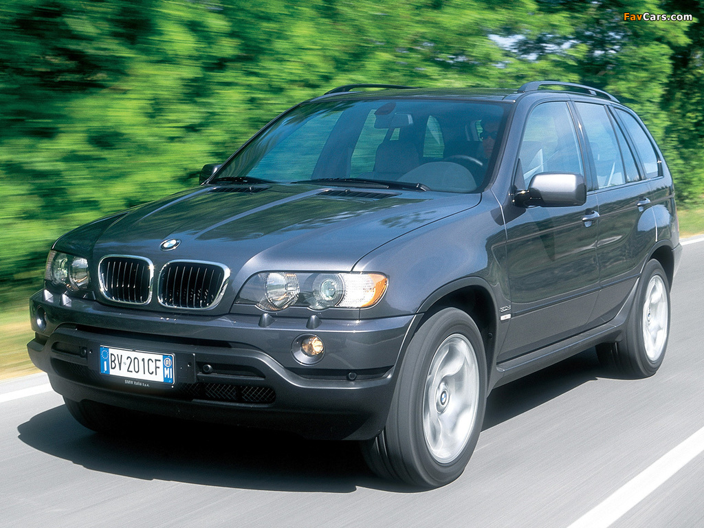 BMW X5 3.0d (E53) 2001–03 images (1024 x 768)