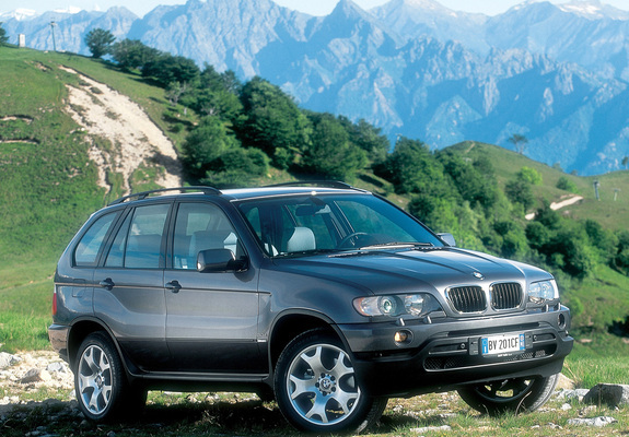 BMW X5 3.0d (E53) 2001–03 images