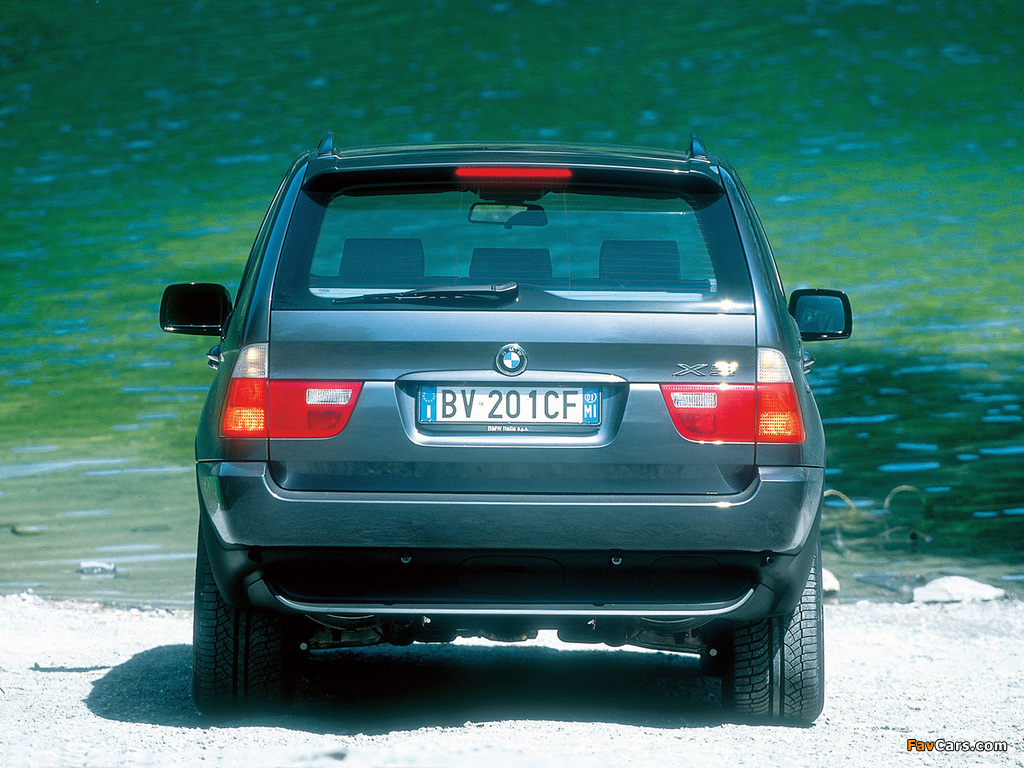 BMW X5 3.0d (E53) 2001–03 photos (1024 x 768)