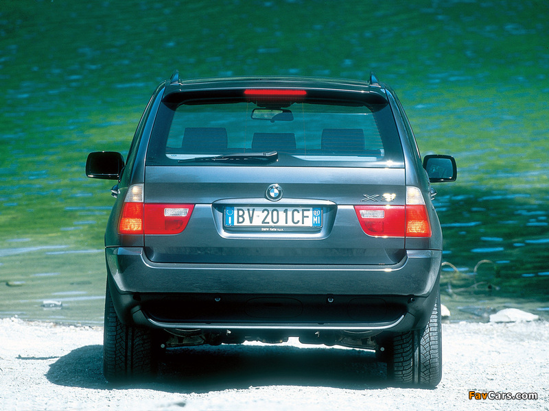 BMW X5 3.0d (E53) 2001–03 photos (800 x 600)