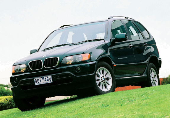 BMW X5 3.0d AU-spec (E53) 2001–03 pictures