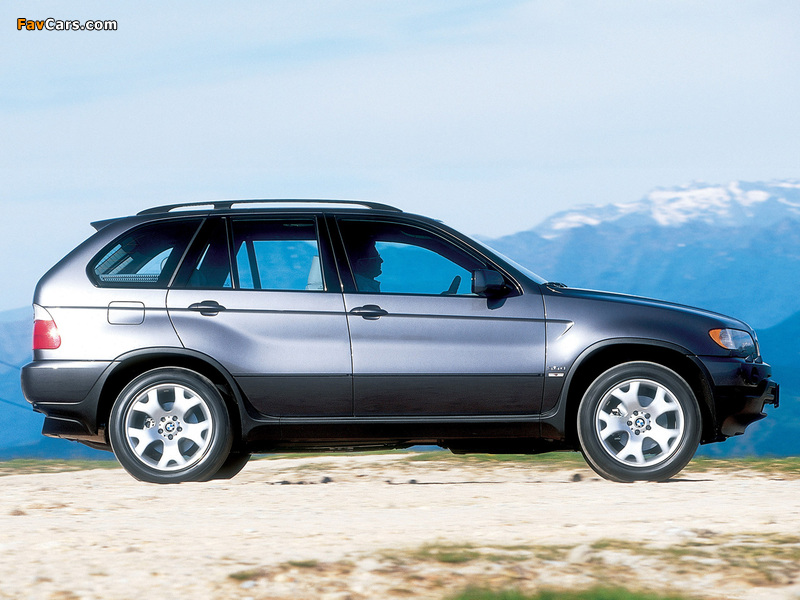 BMW X5 3.0d (E53) 2001–03 wallpapers (800 x 600)