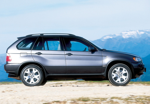 BMW X5 3.0d (E53) 2001–03 wallpapers