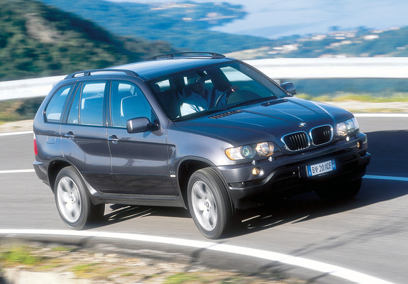 BMW X5 3.0d (E53) 2001–03 wallpapers