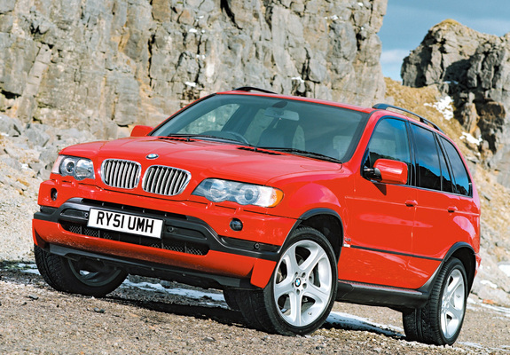 BMW X5 4.6is UK-spec (E53) 2002–03 pictures
