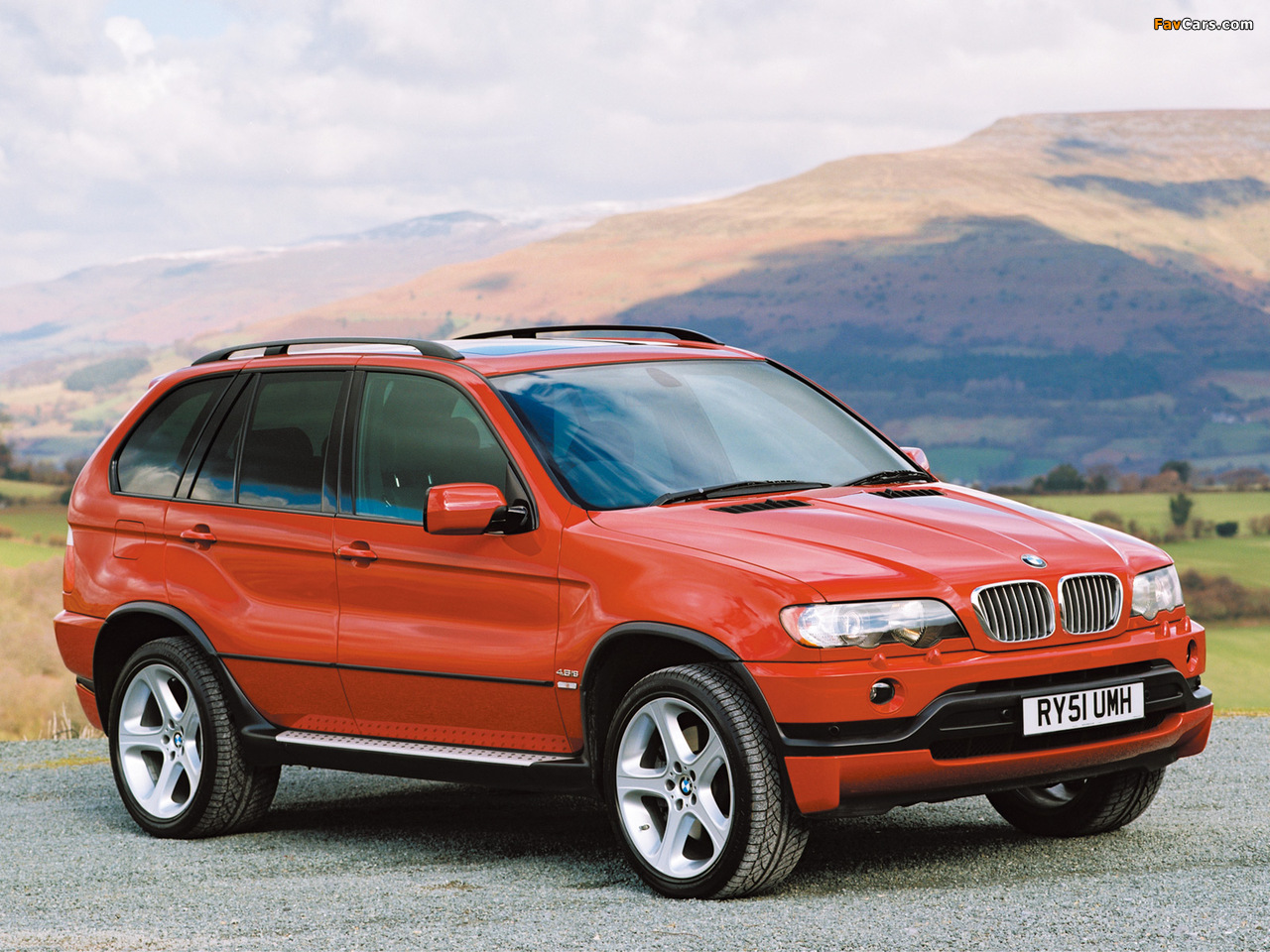 BMW X5 4.6is UK-spec (E53) 2002–03 pictures (1280 x 960)