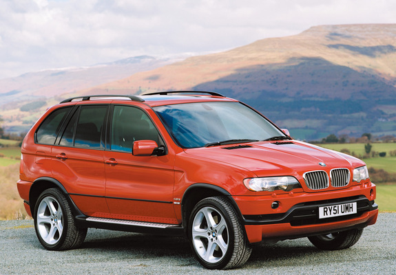 BMW X5 4.6is UK-spec (E53) 2002–03 pictures