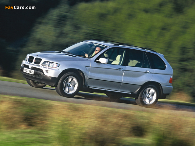 BMW X5 3.0d UK-spec (E53) 2003–07 images (640 x 480)