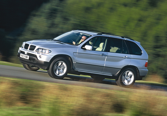 BMW X5 3.0d UK-spec (E53) 2003–07 images