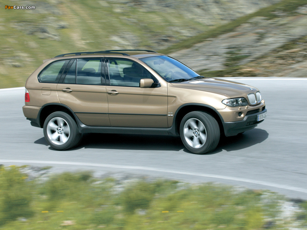 BMW X5 4.4i (E53) 2003–07 images (1024 x 768)