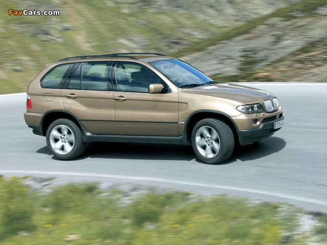 BMW X5 4.4i (E53) 2003–07 images (640 x 480)