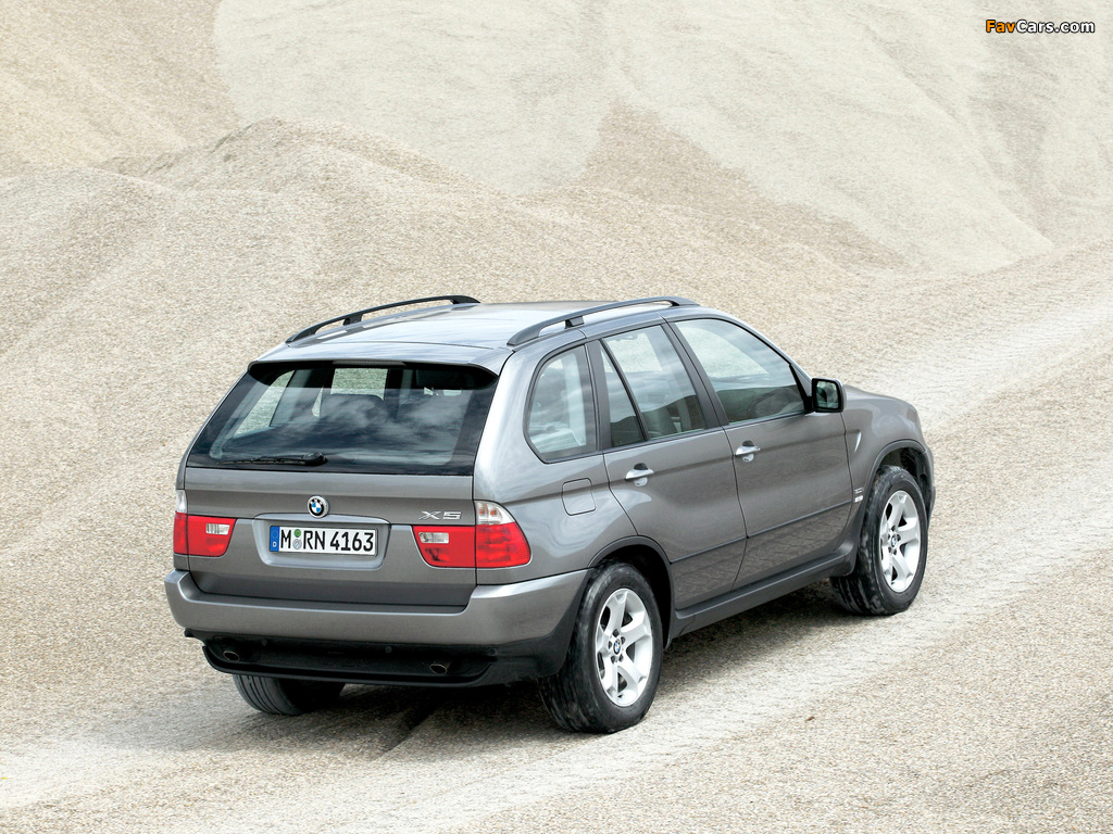 BMW X5 3.0i (E53) 2003–07 images (1024 x 768)