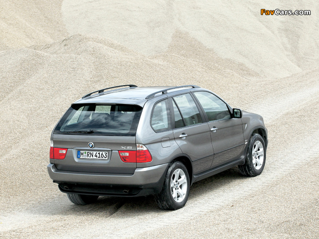 BMW X5 3.0i (E53) 2003–07 images (640 x 480)