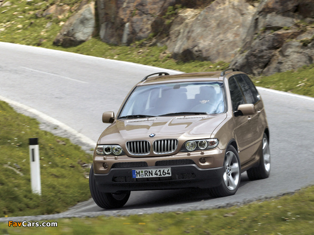 BMW X5 4.4i (E53) 2003–07 images (640 x 480)