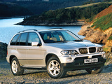BMW X5 3.0d UK-spec (E53) 2003–07 images