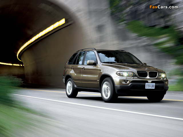 BMW X5 4.4i (E53) 2003–07 images (640 x 480)