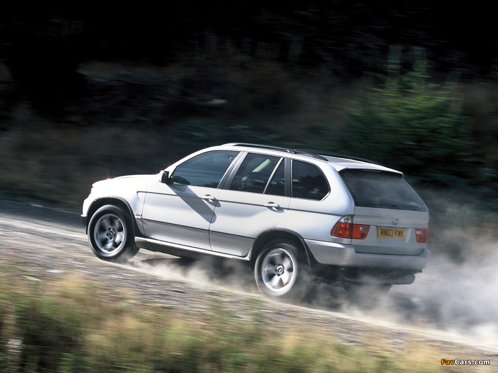 BMW X5 3.0d UK-spec (E53) 2003–07 photos (1024 x 768)